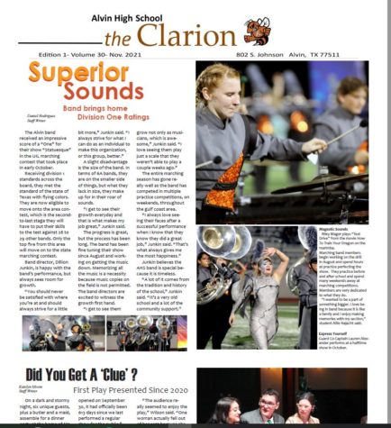 First Clarion News edition of the year !